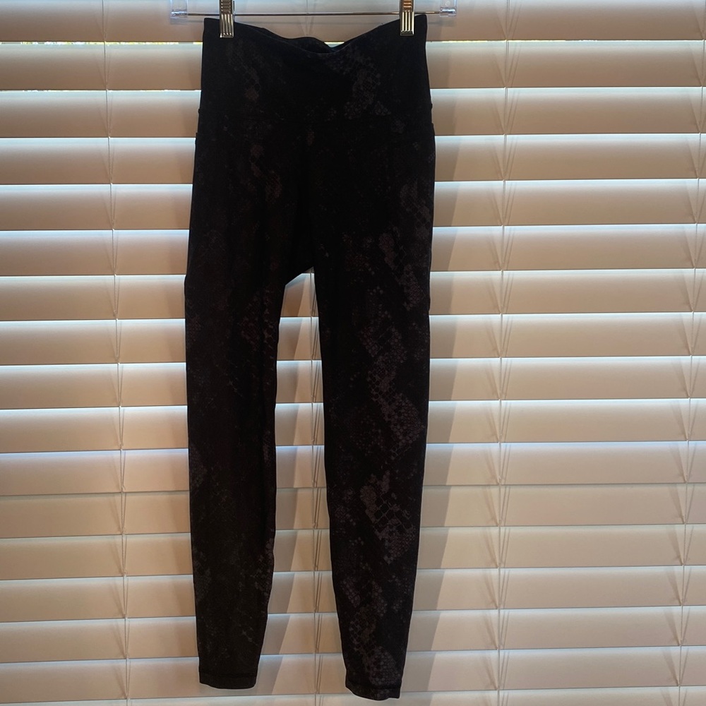 Old Navy‎ Active Black Patterned Go-DRY Leggings XXS